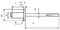 Заклёпки нержавеющие A2/A2